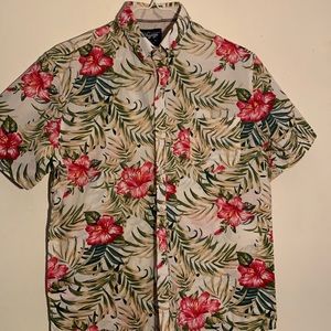 Small Voyage Craft Flow Floral Button Down